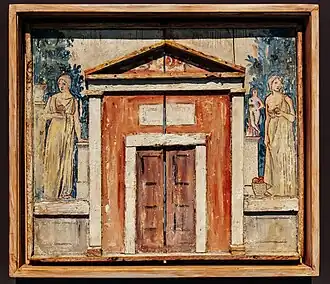 Construction architecturale avec des figures 1935-36, MNAC