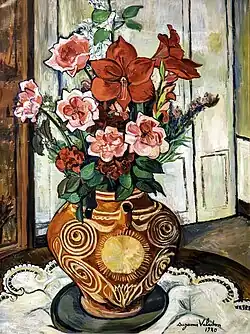 Bouquet de fleurs, 1930, huile sur toile.musée national d'Art moderne.