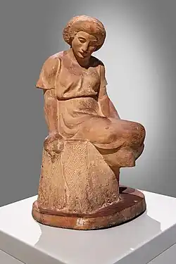 Magalie de Séverac par Manolo Hugué - Musée national d'Art de Catalogne