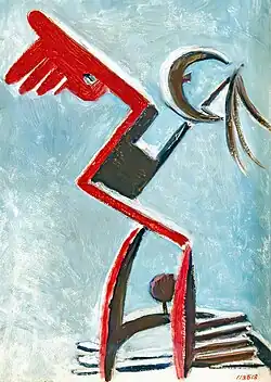 Personnage de l'espace N°1 (1936-1939) Musée national d'Art de Catalogne