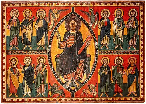 Antependium d'Esquius du XIIe siècle Museu Nacional d'Art de Catalunya