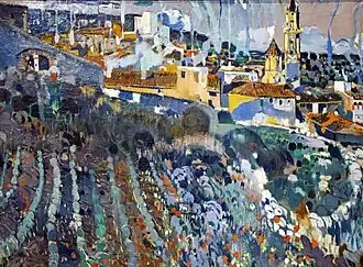 1906-1909 Le village en terrasse (MNAC)