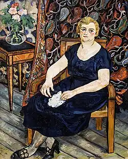Portrait de Madame Lévy(1922), huile sur toile, Paris, musée national d'Art moderne