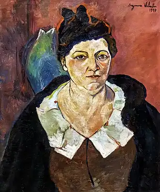 Portrait de Madame Maurice Utrillo, Lucie Valore (1937)