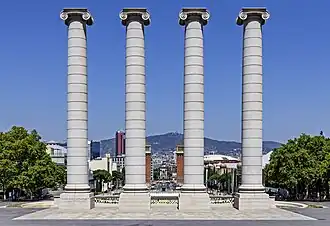 Les Quatre Colonnes de Montjuïc