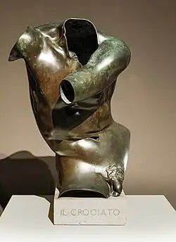 Le croisé, 1909, Bronze, Musée national d'Art de Catalogne