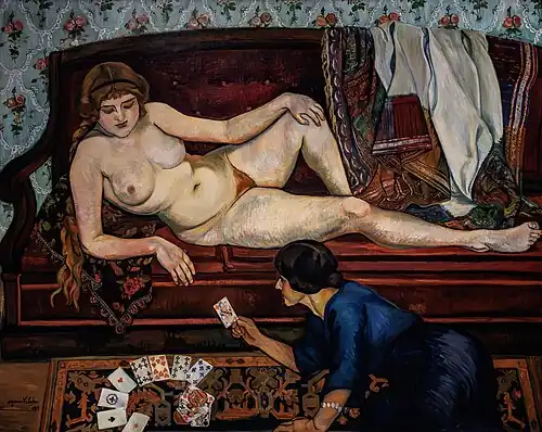 L'avenir révélé ou la diseuse de bonne aventure (1912) Genève, Petit Palais.