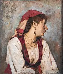 Buste de femme; 1879