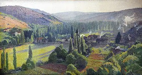 Labastide-du-Vert, le matin ; 1920