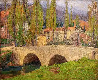 Le pont à Labastide-du-Vert 66x83