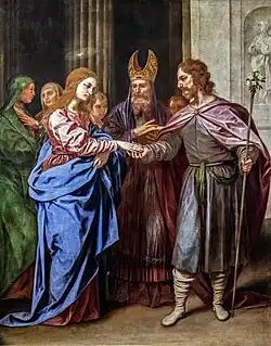 Le Mariage de la Vierge, vers 1655 musée Goya.