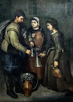 Antonio Puga, Le Marchand d'huile, 1640