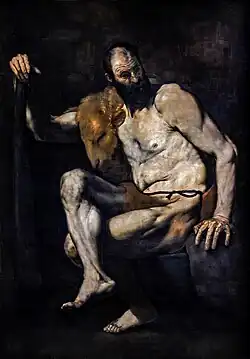 Luca Giordano, Hercule au repos, 1654