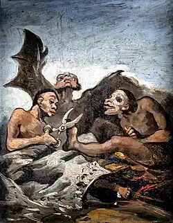 Eugenio Lucas Villaamil, Caprices N°51 d'après Goya