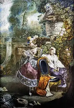 La lettre(1772)Musée Goya