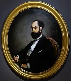 Portrait de Joaquin Ribera y Cirera par Romà Ribera i Cirera