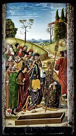 La Résurrection d'un jeune homme