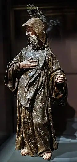 Antoine le Grand - École espagnole du XVIIe Musée Goya.