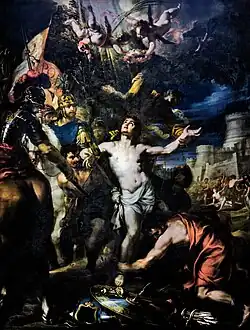 Sebastián Muñoz, Le Martyre de saint Sébastien, 1687