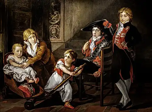 Vicente López y Portaña, Les enfants du Comte Casa Florez