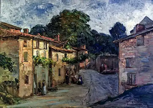 Une rue de Gaillac - Musée des Beaux-Arts de Gaillac