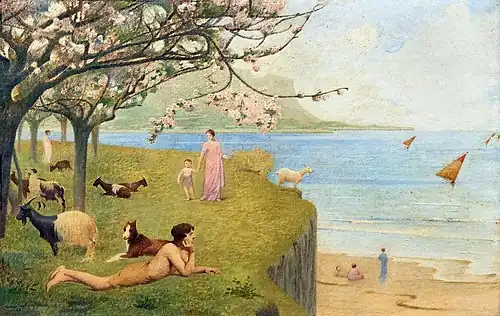 Le Printemps (1920), huile sur toile.