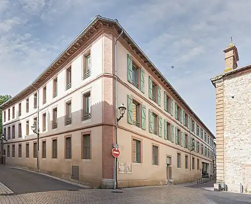 La médiathèque Guiraude de Laurac.