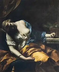 La mort de Cléopâtre, musée des Beaux-Arts de Narbonne.