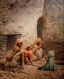 Le repos - Louis-Auguste Girardot