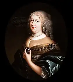 Portrait de Madame de Sade, Musée des Beaux-Arts de Narbonne.  Louise Renée de Penacoet de Kéroualle, Duchesse de Portsmouth.