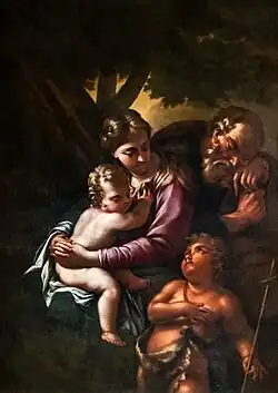 Sainte famille et saint Jean, Musée des Beaux-Arts de Narbonne