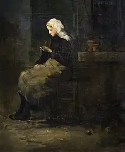 La Tricoteuse,  musée des Beaux-Arts de Marseille.