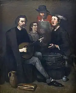 Les Chanteurs, 1862, Cleveland Museum of Art.