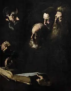 Les Philosophes, 1869, Saint-Omer, musée de l'hôtel Sandelin.