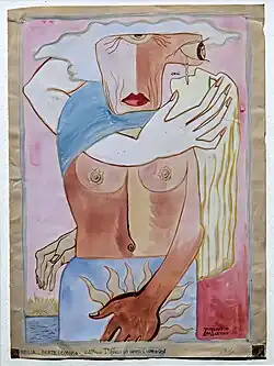 Sulle labbra il nome di Gesù, 1911,  Pinacoreca Civica "ALBERTO MARTINI" à Oderzo