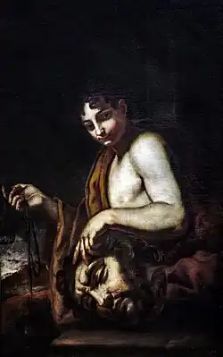 David avec la tête de Goliath, Museo civico di Santa Caterina,  Trévise