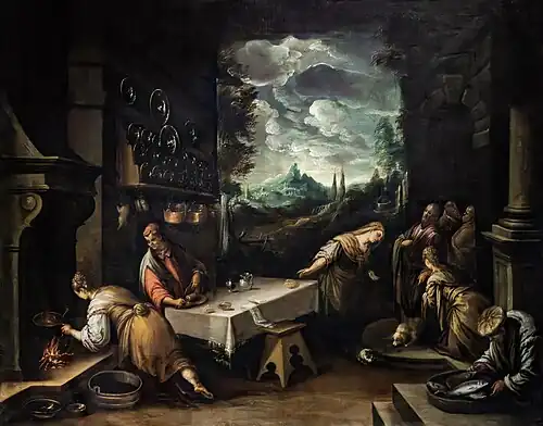 Jésus chez Marthe et Marie - Trévise Museo Civico