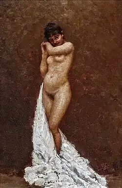 Nu féminin, 1876, Collection privée