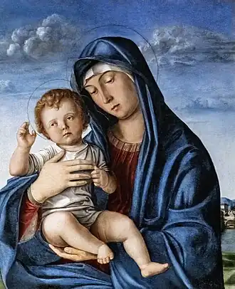 Vierge à l'Enfant, 1475-1480, Complexe de Santa Caterina à Trévise.