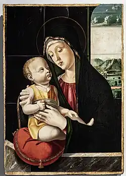 Vierge à l'Enfant, Complesso di Santa Caterina Trévise