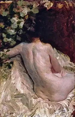 Nue de dos (Léontine) (1879-1880)