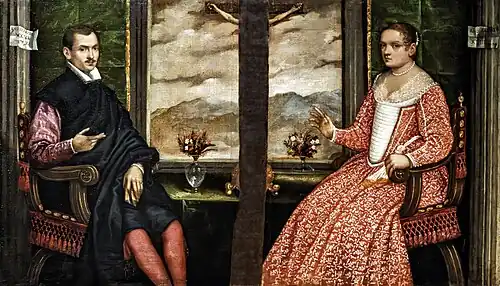 Portrait de jeunes époux - Museo Civico Santa Caterina Trévise