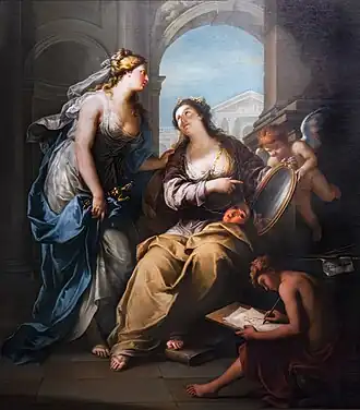 Allégorie de la Peinture (1768) Galeries de l'Académie de Venise