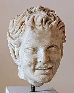 Tête de Satyre  IIe&nbsp;siècle&nbsp;av. J.-C.