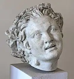 Tête de Satyre  IIe&nbsp;siècle&nbsp;av. J.-C.