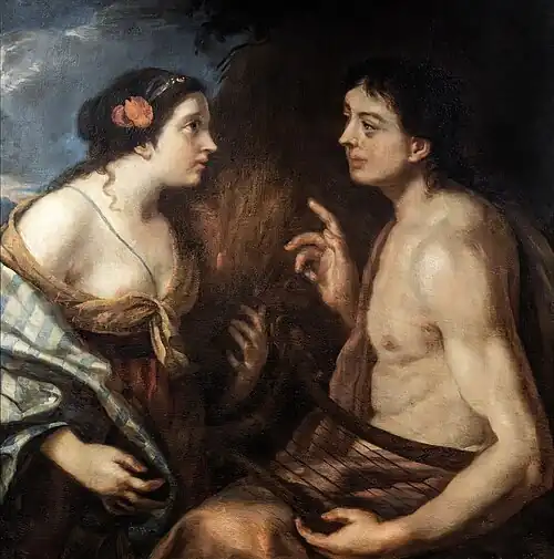 Apollon et la Sibylle de Cuman - Pinacoteca Egidio Martini Venise