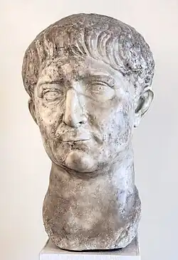 Buste de Trajan première moitié du Ie siècle après J.-C.
