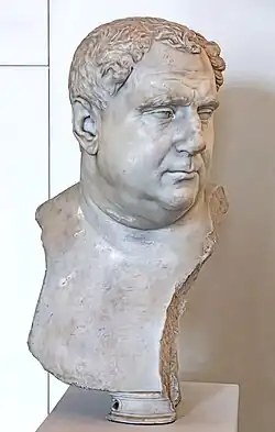 Buste du dit Vitellius - première moitié du IIe siècle après J.-C.