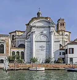 L'abside vue du Grand Canal