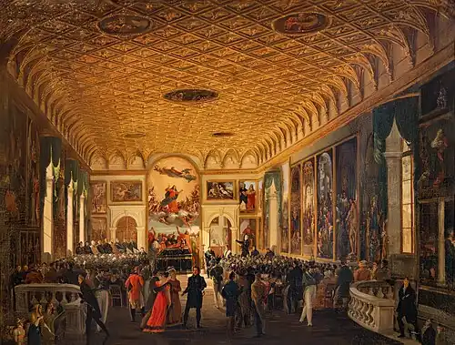 Commemoration d'Antonio Canova à la Scuola Grande della Carità Museo Correr